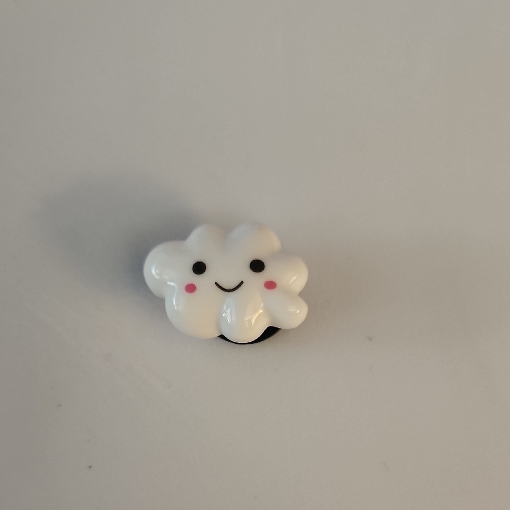Cute Cloud Shaped shoe charms